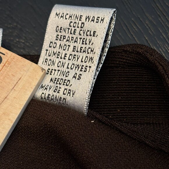 Chicos Brown Zip Up Jacket Decorative Heart Patch Size 3 XL 16 18 - Picture 7 of 10